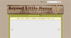 Desktop Screenshot of beyondlittlehouse.com