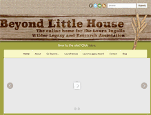 Tablet Screenshot of beyondlittlehouse.com